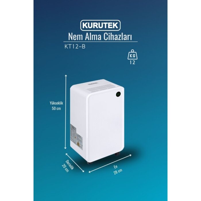 Kurutek KT12B Ev Tipi Nem Alma Cihazı - Görsel 3