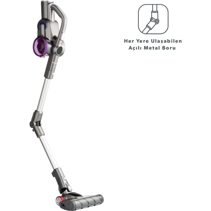 Homend Dustrider 1260H Dikey Şarjlı Kablosuz Süpürge - Görsel 3