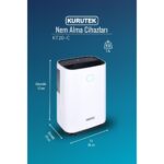 Kurutek KT20C Ev Tipi Nem Alma & Hava Temizleme Cihazı - Görsel 3