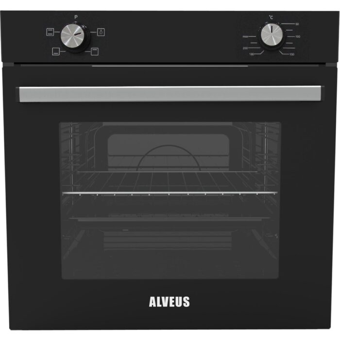 110000810009286.jpg Alveus Mfa 605 Siyah (Soğutma Fanlı) Ankastre Fırın - Görsel 1