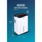 Kurutek KT40A Ev Tipi Nem Alma & Hava Temizleme Cihazı - Görsel 3