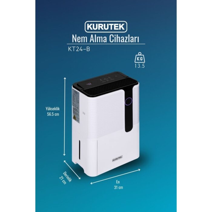 Kurutek KT24B Ev Tipi Nem Alma Cihazı - Görsel 3