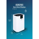 Kurutek KT50A Ev Tipi Nem Alma Cihazı - Görsel 3