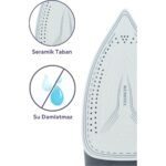 Kumtel 2400 Watt Seramik Mor Buharlı Ütü Mu-04 - Görsel 2