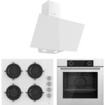 Ferre Verona Plus Beyaz Cam 3'lü Ankastre Set ( XE61CB-CS206-D078 )