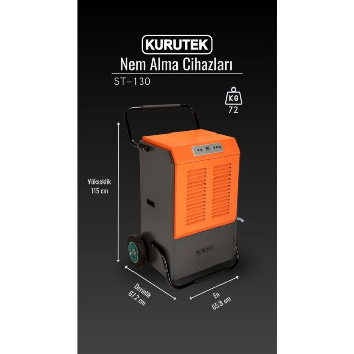 Kurutek Sanayi Tipi ST-130 Nem Alma Cihazı - Görsel 2