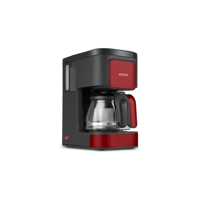 Karaca Just Coffee Aroma 2 In 1 Filtre Kahve ve Çay Demleme Makinesi Rudolph Red - Görsel 2