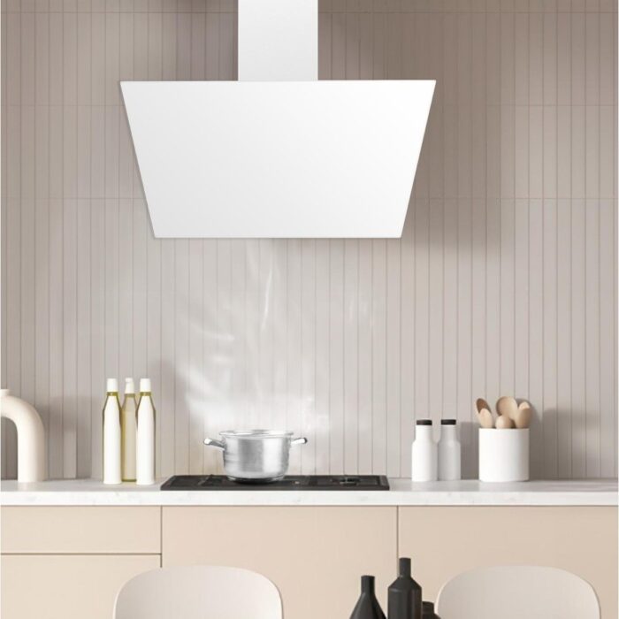 Kumtel Beyaz Cam Davlumbaz Da6-833 - Görsel 2