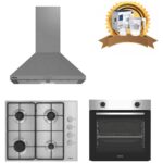 Altus Inox Ankastre Set 522 Inox Davlumbaz - 181 Gid Metal Ocak - 310 Inox Firin ( Su Arıtma Sürahisi )