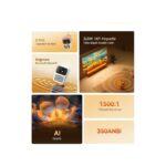 Wanbo Dali 1 Taşınabilir Projeksiyon Cihazı Bluetooth Hoparlör Modlu - Görsel 2