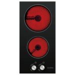 Kumtel V3-02 Ikili Vitroseramik Setüstü Elektrikli Domino Ocak - Görsel 2