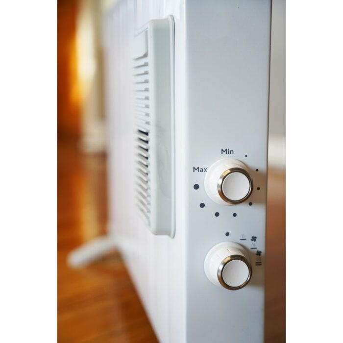 Luxell HC-2954-X İP24  2500 Watt Fanlı Alarmlı Beyaz Konvektör Isıtıcı - Görsel 4