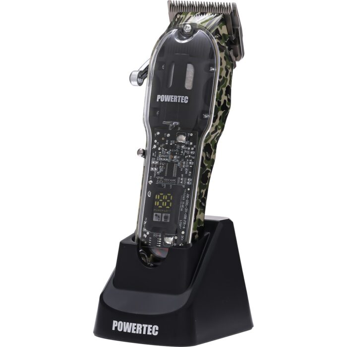 Powertec TR-8700 Saç Tıraş Makinesi Siyah - Görsel 1