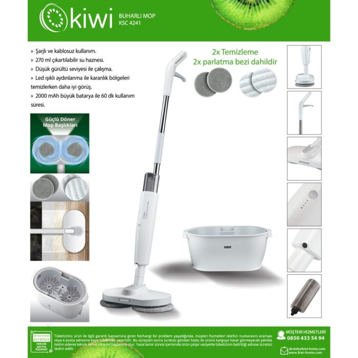 Kiwi KSC-4241 Kovalı Otomatik Paspas - Görsel 1