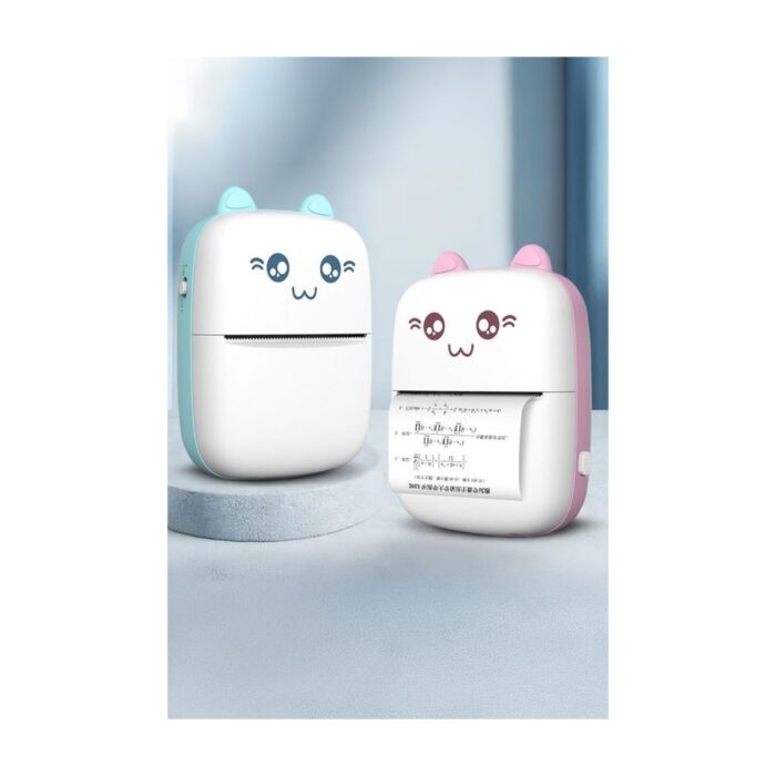 Torima C9 Mavi Mini Yazıcı Mini Taşınabilir Termal Yazıcı Kablosuz Bağlantı Ap Kontrol - Görsel 4