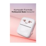 Torima C9 Mavi Mini Yazıcı Mini Taşınabilir Termal Yazıcı Kablosuz Bağlantı Ap Kontrol - Görsel 5