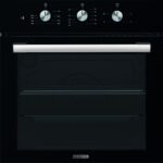 Kumtel Kristal Siyah Cam Ankastre Set (DA6-830 Davlumbaz + KO-40 TAHDF Ocak + B66 - SF2 Fırın) - Görsel 4