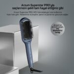 Arzum Superstar Pro Saç Düzleştirici Fırça- Okyanus - Görsel 2