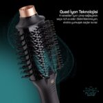 Arzum AR5083 Volume Pro Ultra Hava Üflemeli Şekillendirici - Siyah - Görsel 4