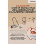 Grundig VCR7330 Toz Boşaltım Sistemli Robot SÜPÜRGE5000 Pa Emiş Gücü - Görsel 3