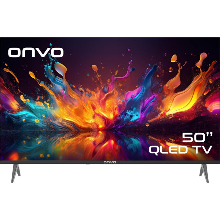 Onvo 50OVF9000  50" 127 Ekran  Uydu Alıcılı 4K Ultra HD Google Smart QLED TV - Görsel 1