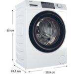 Haier HW100-BP14929A-S 10 kg 1400 Devir Çamaşır Makinesi - Görsel 5