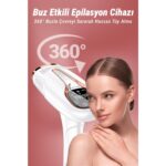 VeryFit Ipl Buz Lazer Epilasyon 999.999 Atım Otomatik / Manuel Dokunmatik Ekran Ağrısız Epilatör - Görsel 3