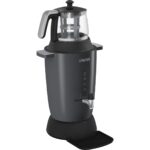 Altus AL 798 Siyah Semaver Çay Makinesi – 3,5 L Su Isıtıcı, 0,9 L Cam Demlik, Paslanmaz Çelik Gövde, Sıcak Tutma Fonksiyonu - Görsel 5