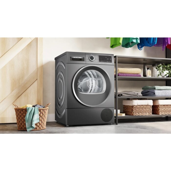 Bosch Serie 6 Isı Pompalı Kurutma Makinesi 9 kg WQG2420RTR - Görsel 2