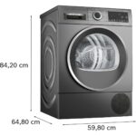 Bosch Serie 6 Isı Pompalı Kurutma Makinesi 9 kg WQG2420RTR - Görsel 4