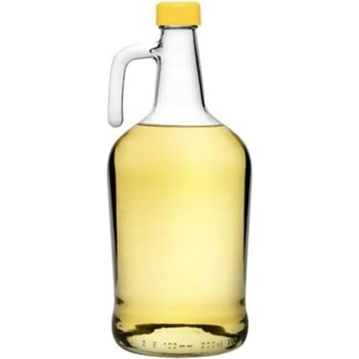 110000834801503.jpg Albergio Şişe 3 Litre Saplı Zeytinyağı Şişesi Cam Şalgam Sirke Turşu Suyu Şişesi - Görsel 1