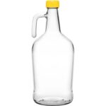 Albergio Şişe 3 Litre Saplı Zeytinyağı Şişesi Cam Şalgam Sirke Turşu Suyu Şişesi - Görsel 2