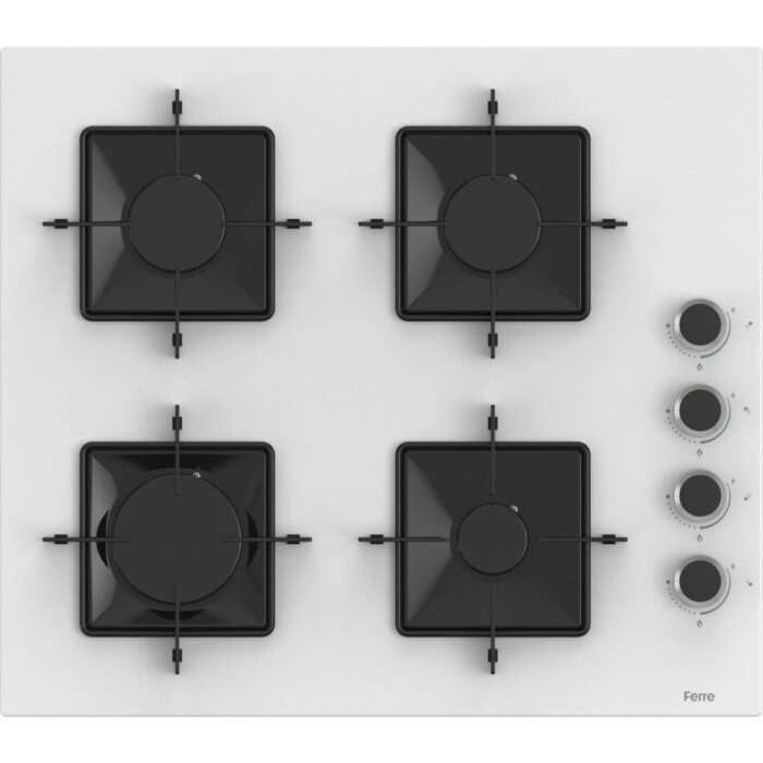 Ferre Fryart Hava Fritözü Fonksiyonlu Beyaz 3'lü Ankastre Set ( XE63CB-SS206-D064 ) - Görsel 3