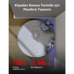 Roborock S8 Maxv Ultra Akıllı Robot Süpürge Beyaz - Görsel 3