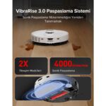 Roborock S8 Maxv Ultra Akıllı Robot Süpürge Beyaz - Görsel 5