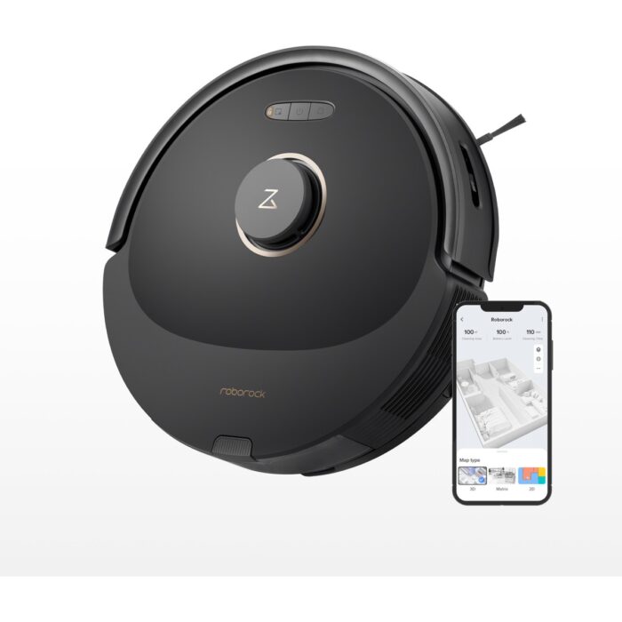 110000843223020.jpg Roborock Vacuum Cleanner Q8 Max Robot Süpürge Siyah - Görsel 1