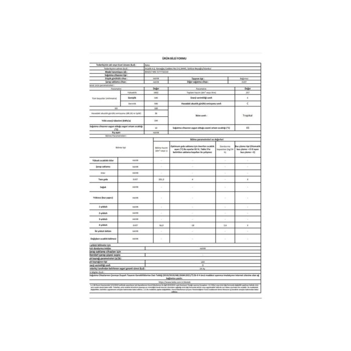 Beko 854257 MB Buzdolabı - Görsel 5