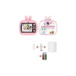 Torima TRM-CMR18 Pembe Dijital Video Fotoğraf Çocuk Kamerası Anlık Termal Resim Kağıt Baskılı Yazıcı