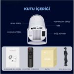 Serreha Taşınabilir Android Projeksiyon En Güncel Versiyon Wifi Destekli Akıllı Sinema Projektör Ultra Hd - Görsel 4