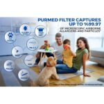 Purmed Levoit Core 200 Air Purifier Uyumlu Hepa + Karbon Filtre - Görsel 5