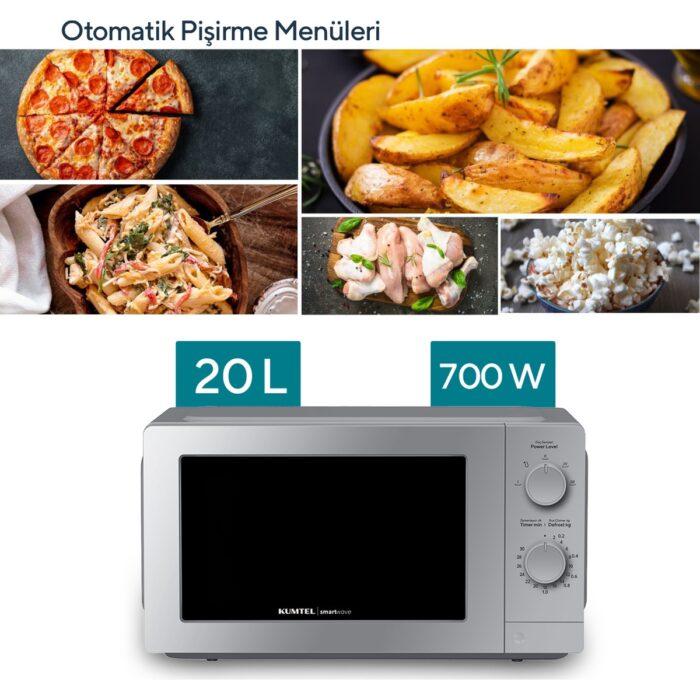 Kumtel Silver Smartwave Inverter Mikrodalga Hmın-06 - Görsel 2