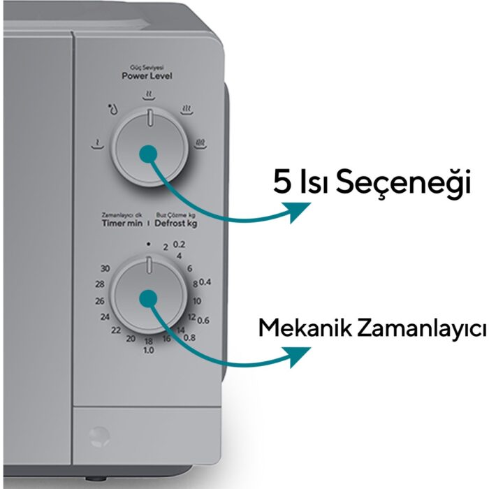 Kumtel Silver Smartwave Inverter Mikrodalga Hmın-06 - Görsel 4