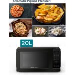 Kumtel Siyah Smartwave Dijital Inverter Mikrodalga Hmın-02 - Görsel 2
