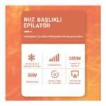 Veryfit Pb1 - 5 Kademeli Buz Lazer Özellikli 999.900 Atımlı Tüm Vücut Kullanıma Uygun Ipl - Epilasyon Cihazı - Görsel 4