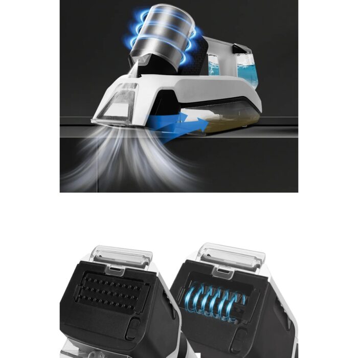 Kiwi Şarjlı Koltuk ve Halı Yıkama Makinesi Portatif Taşınabilir Araç Için Uygun KCC-4351 - Görsel 2