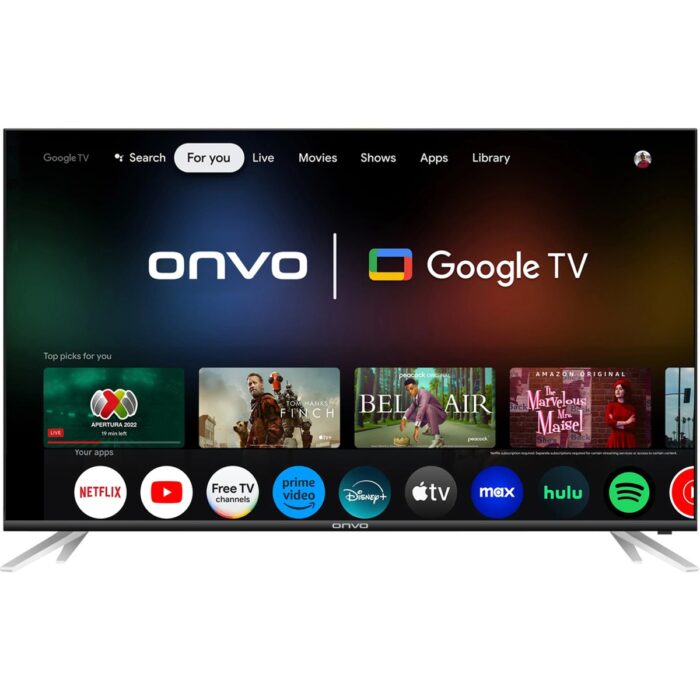 Onvo 55OVF9001UQ 55’’ 140 Ekran Uydu Alıcılı 4K Ultra HD QLED Google Smart TV - Görsel 1