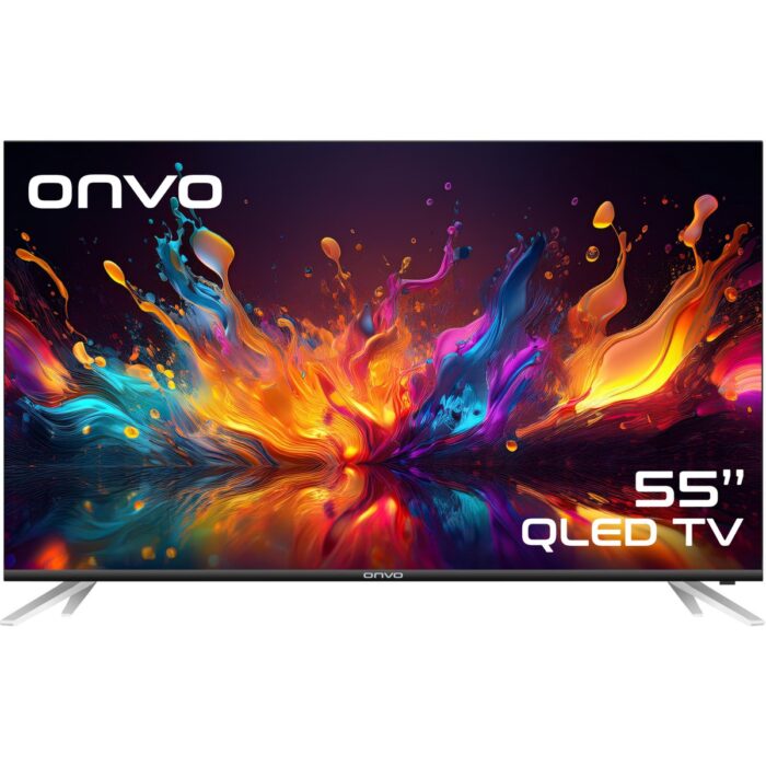 Onvo 55OVF9001UQ 55’’ 140 Ekran Uydu Alıcılı 4K Ultra HD QLED Google Smart TV - Görsel 2
