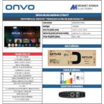 Onvo 55OVF9001UQ 55’’ 140 Ekran Uydu Alıcılı 4K Ultra HD QLED Google Smart TV - Görsel 3