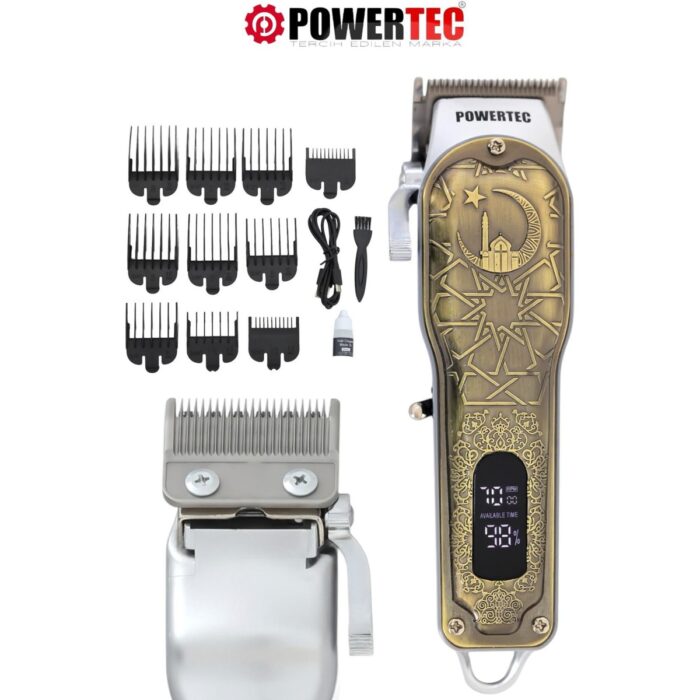 Powertec TR-6600 Profesyonel Saç Tıraş Makinesi - Görsel 1