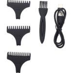 Powertec TR-1220 Pro Usb Şarjlı Dijital T-Bıçak Sakal Vücut Kıl Tüy Alma Kadın Erkek Epilasyon Tıraş Makinesi - Görsel 4